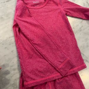 Girls base layers- worn once- Hatley brand size 5